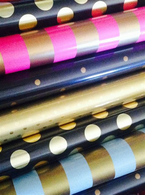 kate spade inspired wrapping paper